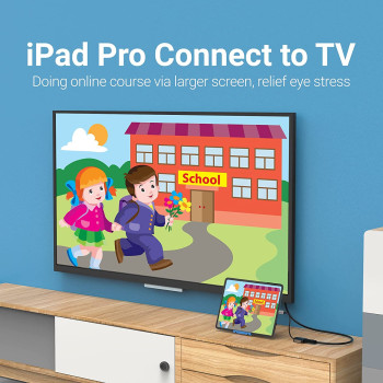 Vention USB-C to VGA Converter Aluminum Alloy HD 1080@60Hz Compatible with MacBook Pro, MacBook Air, iPad Pro, Pixelbook, XPS, Galaxy, and More Plug and Play TDFHB (USB C to VGA)