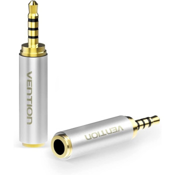Vention VAB-S02 2.5mm male to 3.5mm female Audio Plug 4 poles Connector