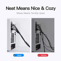 Vention Velcro Cable Organizer, Reusable Cable Clip 5M Earphone Mouse Cord Protection, Environmental Protection Cable Winder