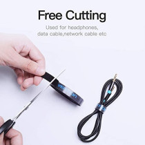 Vention Velcro Cable Organizer, Reusable Cable Clip 5M Earphone Mouse Cord Protection, Environmental Protection Cable Winder