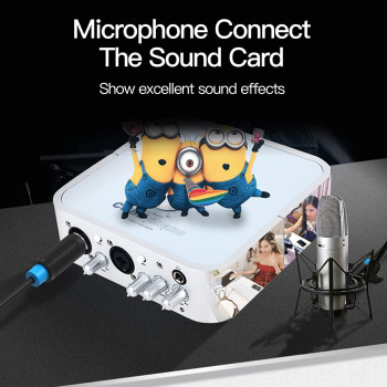 Vention XLR Cable, Microphone XLR Male to Female Extension Cable XLR Jack Extender Cord for PA System, Studio Recorder, Amplifier, Mixer, Speaker System, Professional Recording (1.5 Meter)