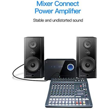 Vention XLR Cable, Microphone XLR Male to Female Extension Cable XLR Jack Extender Cord for PA System, Studio Recorder, Amplifier, Mixer, Speaker System, Professional Recording, Playing Live 3 Meter