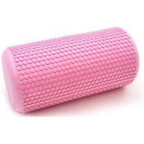 Yoga Roller Pilates Gym Training Exercise Deep Tissue Massage Muscle Stretching Physiotherapy - Pink