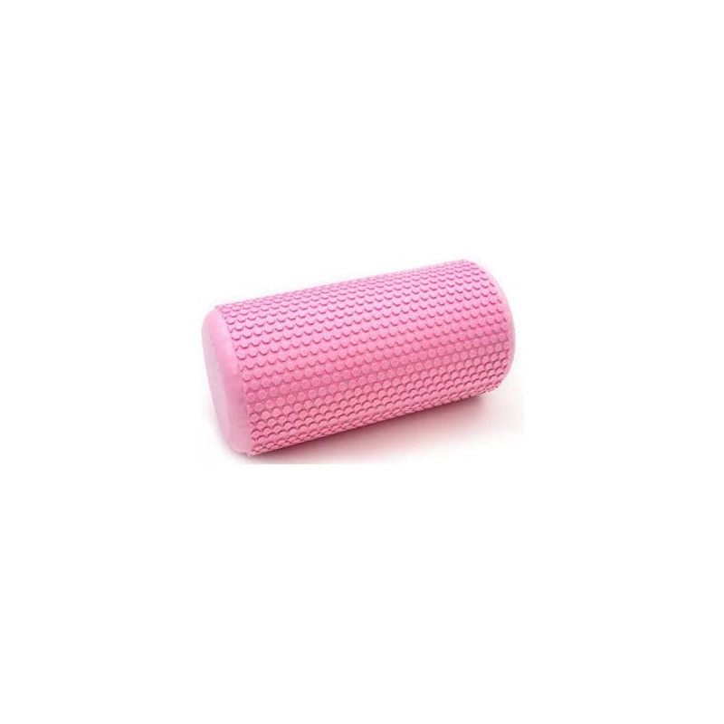 Yoga Roller Pilates Gym Training Exercise Deep Tissue Massage Muscle Stretching Physiotherapy - Pink