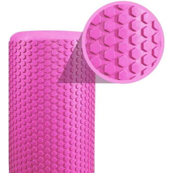 Yoga Roller Pilates Gym Training Exercise Deep Tissue Massage Muscle Stretching Physiotherapy - Purple