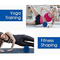 Yoga Roller Pilates Gym Training Exercise Deep Tissue Massage Muscle Stretching Physiotherapy - Red