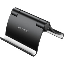 Vention Cell Phone / tablets Stand, Phone Holder for Desk Compatible with iPhone 12 Pro Max 11 SE 8 Plus 7 6 XS XR, Samsung Galaxy S20 Note20 S8 S9 S10 (Black)