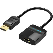 Vention Display Port to HDMI Converter 1080p 0.15 Meter Black