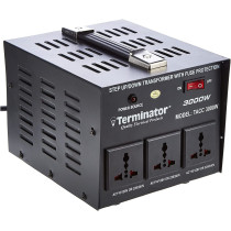 Terminator AC Voltage Converter Black, 3000 W - TACC3000W