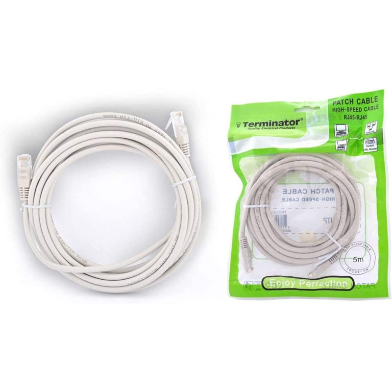 Terminator High speed Patch Cable CAT6 5.0 Meters - TPCC-5M