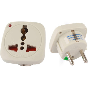 Terminator Multi Traveler Adapter With Shutter & Indicator (EU to Universal)