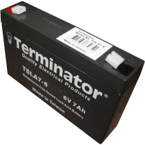 Terminator Rechargeable Sealed Lead Acid Batteries 6V 7Ah, TSLA7-6