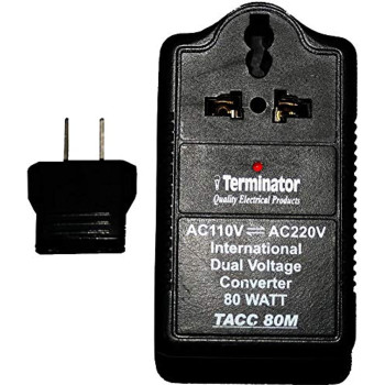 Terminator Tacc 80M Ac To Ac Dual Voltage Converter