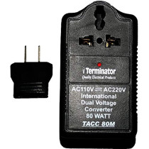 Terminator Tacc 80M Ac To Ac Dual Voltage Converter
