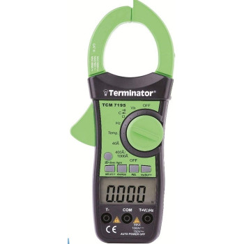 Terminator TCM 7195 Dual Digital Display clamp meter