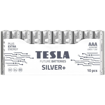 Tesla AAA Battery Silver+...