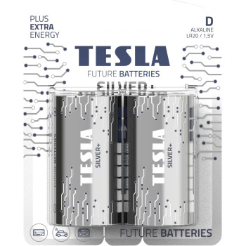 Tesla D Battery Silver+...