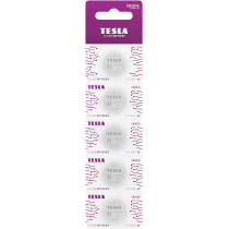 Tesla CR2016 Battery Hearing Aid Coin - Lithium Cell Batteries Blister Foil CR2016/3V Pack of 5