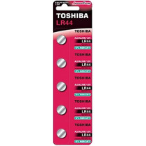 ToshibaLR44 AG13 1.5V Alkaline 5 batteries (0% Mercury)