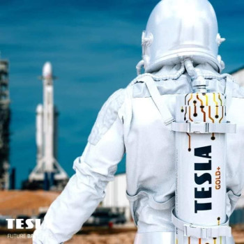 Tesla AAA Battery Gold+ Alkaline - Plus Extra Energy Blister Foil LR03/1.5V Pack of 4