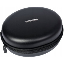 Toshiba Noise Cancelling Bluetooth Headphones | Wireless Over Ear Headphones | Bluetooth Headset with Microphone | 20 Hours of Talk & Music Time | 33 FT Operating Range | RZE-BT1200H(K), Black