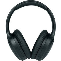 Toshiba Noise Cancelling Bluetooth Headphones | Wireless Over Ear Headphones | Bluetooth Headset with Microphone | 20 Hours of Talk & Music Time | 33 FT Operating Range | RZE-BT1200H(K), Black