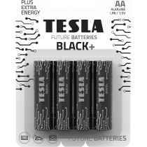 Tesla Black+ Alkaline - Plus Extra Energy Batteries (Pack of 4)