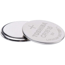 Toshiba CR1616 3V Lithium Coin Cell Battery Pack of 5 batteries