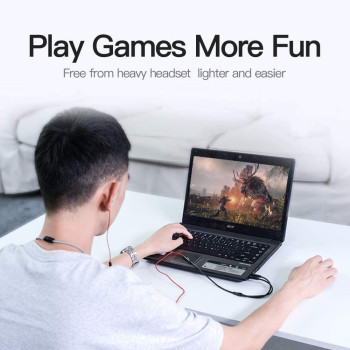 Vention 2 x 3.5mm male (mic and earphone) to 3.5mm female Audio Cable splitter ABS Type BBTBY