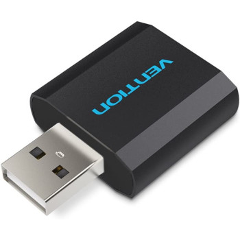 Vention 3.5mm External USB Sound Card usb adapter usb audio Adapter card With Mic USB To Jack 3.5 Converter For PS4 Laptop Computer Headphone Sound Card (no cable)