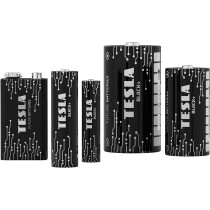 Tesla Black+ Alkaline - Plus Extra Energy Batteries (Pack of 24)