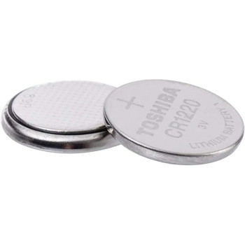 Toshiba CR1220 3V Lithium Coin Cell Battery Pack of 5 batteries