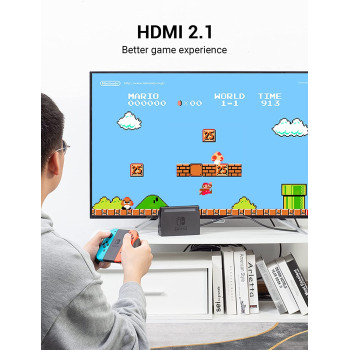 VENTION 8K HDMI Cable, HDMI 2.1 Cable, Ultra High Speed 48Gbps 8K,60Hz 7680P Dolby Vision, Enjoy The HD Vision of The Game, Compatible with PS5,PS4,PS3 (8K HDMI Round Cable)