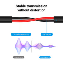 VENTION 6.35mm to 3.5mm Stereo Jack Cable, 6.35mm 1/4 inch to 3.5mm 1/8 inch Audio Stereo Cable Male to Male for iPod, Laptop,Home Theater Devices, and Mixer Amplifiers