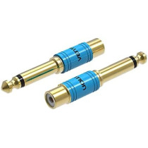 Vention 6.35mm to RCA Female Jack Adapter Stereo Audio 2 Packs for The Microphone, Guitar, Speaker, Amplifier, Mixer, Sound Amplifier, Mixer