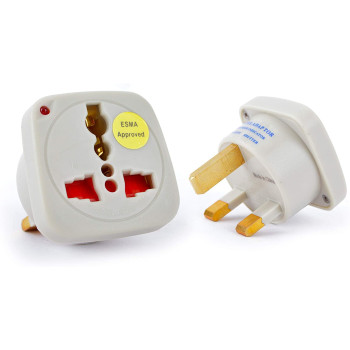 Terminator Multi Traveler Adapter With Shutter & Indicator (UK to Universal)