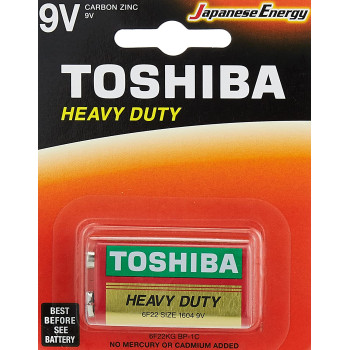 Toshiba Heavy Duty 9V Battery