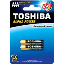 Toshiba ALPHA POWER AAA - 2 Battery Pack