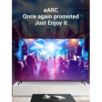 Vention 8K HDMI Cable, HDMI 2.1 Cable , Ultra High Speed 48Gbps 8K,60Hz 7680P Dolby Vision, Enjoy The HD Vision of The Game, Compatible with PS5,PS4,PS3 (8K HDMI Extension Cable, 0.5 Meter)