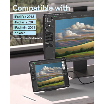 VENTION USB C to HDMI Cable, VENTION Type C Thunderbolt 3 to HDMI, Compatible for iPad Pro, MacBook, Mate 20, Galaxy S9/S8, Surface Book 2/Go and More