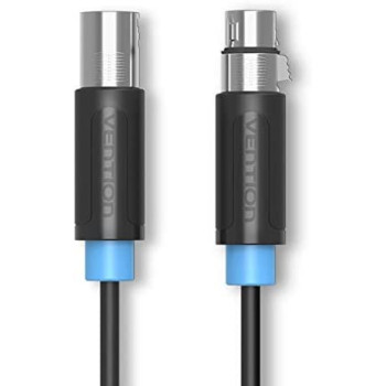 Vention BBFBN XLR Extension Cable Male to Female Mono for Sound Mixer 15 Meter