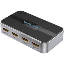 Vention AFOH0 3 in 1 out HDMI Switcher 4K HD HDMI 2.0 Splitter with Remote Control compatible with Laptop/DVD Player/PC/4K HDTV/LCD/Projector