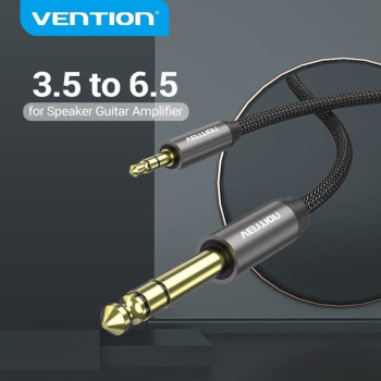 VENTION Audio Guitar Mixer Amplifier Speaker Cable (3.5mm to 6.5mm)