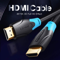 Vention AAC High Speed HDMI 2.0 Cable 4K 1080P High Definition 18Gbps 4K,60Hz 3D, Video Return UHD 3860p, HD 1080p, Ethernet Compatible (1, 8 Meter)