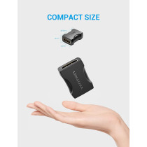 Vention AIRB0 HDMI female to female coupler adapter HDMI 2.0 connector 4k 3840 * 2160P HDMI (Pack of 2, Extender)
