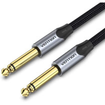 Vention BASHH 6.5mm Male to Male Audio Guitar Mixer Amplifier Speaker Cable 2 Meter