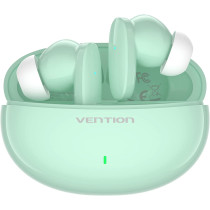 Vention Bluetooth Earphones TWS Ture Wireless Headphones USB-C Stereo Sports Movement Earbuds with Mic Hi-Fi Tone Quality Headset IPX4 Waterproof (NBF, Green)