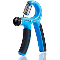 Adjustable Resistance Hand Grip 10-40 Kg - Blue/Black