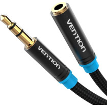 Vention Audio Extension Cable, Vention 3.5mm Stereo Male to Female Headset Extension Cable Cotton Braided Stereo Jack Cord for Apple iPhone, Headphone,Smartphones & Tablets, MP3 Players 0.5M