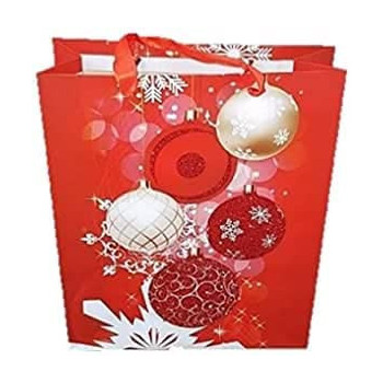 BUY4LESS - 12 pcs Christmas Gift Bag 18 X 23 X 10 cm for Birthday, Weddings, Valentine